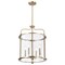 Nuvo Yorktown 4-Light Pendant - Burnished Brass Finish - Clear Glass 60/7936 - alternate 6
